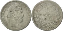 World Coins - Coin, France, Louis-Philippe, 5 Francs, 1831, Toulouse, , Silver