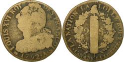 World Coins - Coin, France, 2 sols françois, 2 Sols, 1792, Paris, , Bronze, KM:603.1