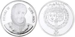 World Coins - France, Medal, Henri IV, Silver,