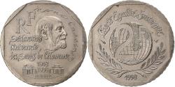 World Coins - France, 2 Francs, René Cassin, 1998, Paris, Nickel, , Gadoury:551