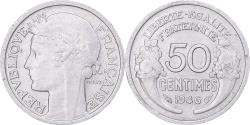 World Coins - Coin, France, Morlon, 50 Centimes, 1946, Paris, , Aluminum, KM:894.1a