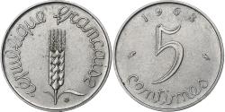 World Coins - France, 5 Centimes, Épi, 1963, Paris, Stainless Steel, , Gadoury:172