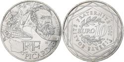 World Coins - France, 10 Euro, Picardie, 2012, MDP, Silver,