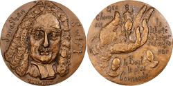 World Coins - France, Medal, Jonathan Swift, 1966, Monnaie de Paris, Bronze, Quérolle