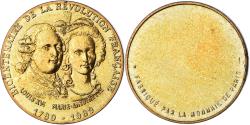 World Coins - France, Medal, Bicentenaire de la Révolution Française - Louis XVI et