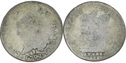 World Coins - France, Louis XVI, 15 sols françois, 1792 / AN 4, Bayonne, , Silver
