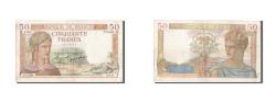 World Coins - Banknote, France, 50 Francs, 50 F 1934-1940 ''Cérès'', 1935, 1935-10-31