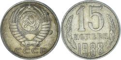 World Coins - Coin, Russia, 15 Kopeks, 1988