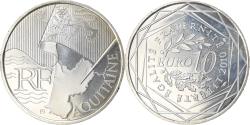 World Coins - France, 10 Euro, Aquitaine, 2010, Paris, , Silver, KM:1645