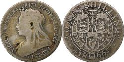 World Coins - Great Britain, Victoria, Shilling, 1899, Silver, , KM:780
