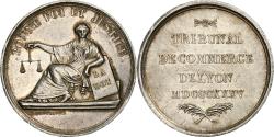 World Coins - France, Token, Tribunal de Commerce de Lyon, 1835, Silver, Mouterde,