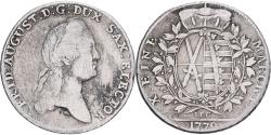 World Coins - Electorate of Saxony, Friedrich August III, 1 Conventionsthaler, 1770, Dresden