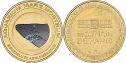 World Coins - France, Token, Aquarium Mare Nostrum, 2012, Copper-nickel Aluminium, MDP