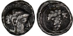 Ancient Coins - Lesbos, Hemiobol, ca. 460-406 BC, Methymna, Silver, , HGC:6-905