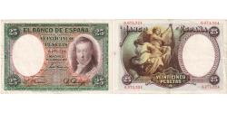 World Coins - Spain, 25 Pesetas, 1931-04-25, EF(40-45)