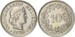 World Coins - Coin, Switzerland, 10 Rappen, 1970, Bern, , Copper-nickel, KM:27