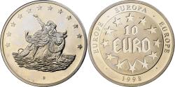 World Coins - Germany, Medal, 10 Euro Europa, 1998, Silver Plated Copper,