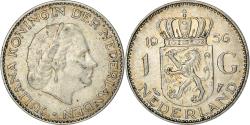 World Coins - Coin, Netherlands, Juliana, Gulden, 1956, , Silver, KM:184