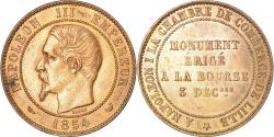 World Coins - Coin, France, 10 Centimes, 1854, Lille, , Bronze, KM:M25, Gadoury:251
