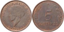 World Coins - Luxembourg, Charlotte, 5 Centimes, 1930, Bronze, , KM:40