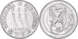 World Coins - Coin, San Marino, 2 Lire, 1975