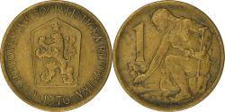 World Coins - Coin, Czechoslovakia, Koruna, 1976, , Aluminum-Bronze, KM:50