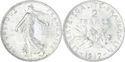 World Coins - Coin, France, Semeuse, 2 Francs, 1917, Paris, , Silver, KM:845.1