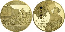 World Coins - France, Medal, 225 Ans de la Révolution Française, Prise de la Bastille