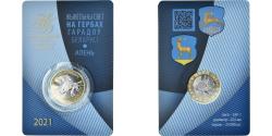 World Coins - Coin, Belarus, 2 Roubles, 2021, Deer.FDC, , Bi-Metallic