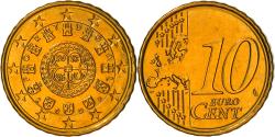 World Coins - Portugal, 10 Euro Cent, 2008, Lisbon, , Brass, KM:763