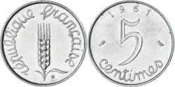 World Coins - Coin, France, 5 Centimes, 1961