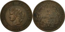 World Coins - Coin, France, Cérès, 5 Centimes, 1883, Paris, , Bronze, KM:821.1, Le