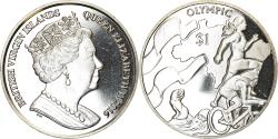 World Coins - Coin, BRITISH VIRGIN ISLANDS, Dollar, 2016, Franklin Mint, Discipline Olympique