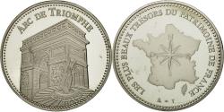 World Coins - France, Medal, Les plus beaux trésors du patrimoine de France, Arc de Triomphe