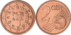 World Coins - Portugal, 2 Euro Cent, 2005, , Copper Plated Steel, KM:741