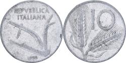 World Coins - Italy, 10 Lire, 1955, Rome, Aluminum, , KM:93