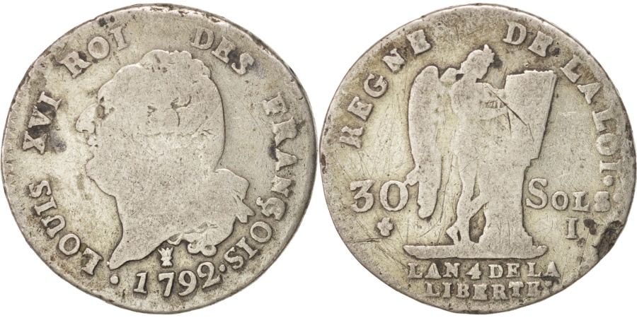 French 30. 25 Песет 1926. Мадрид монета красная.