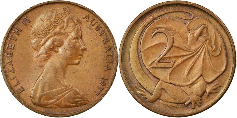 elizabeth 2 australia 1977 coin value