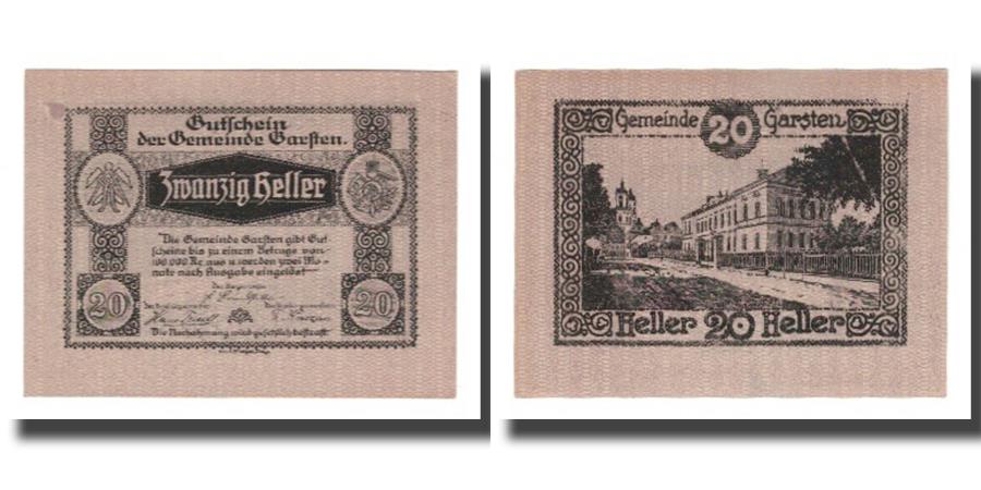 World Coins - Banknote, Austria, Garsten O.Ö. Gemeinde, 20 Heller, paysage 1, UNC(65-70)