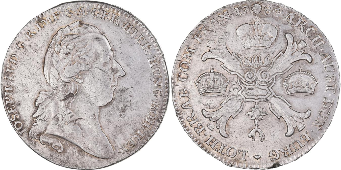 Coin, AUSTRIAN NETHERLANDS, Joseph II, Kronenthaler, 1784, Vienne,