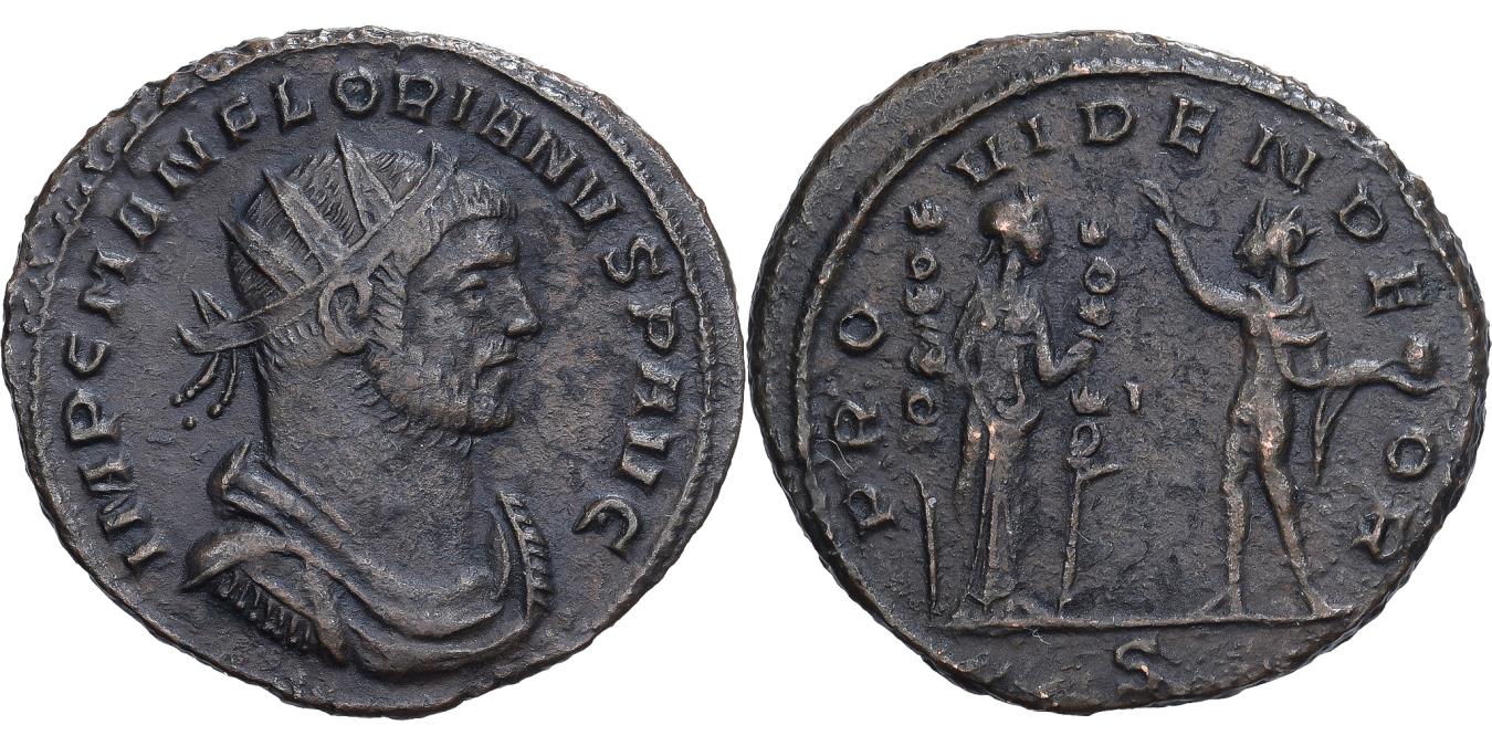 Roman Empire, Florian, Antoninianus, 276, Serdika, Billon, , RIC:110