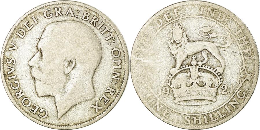 World Coins - Coin, Great Britain, George V, Shilling, 1921, , Silver, KM:816a