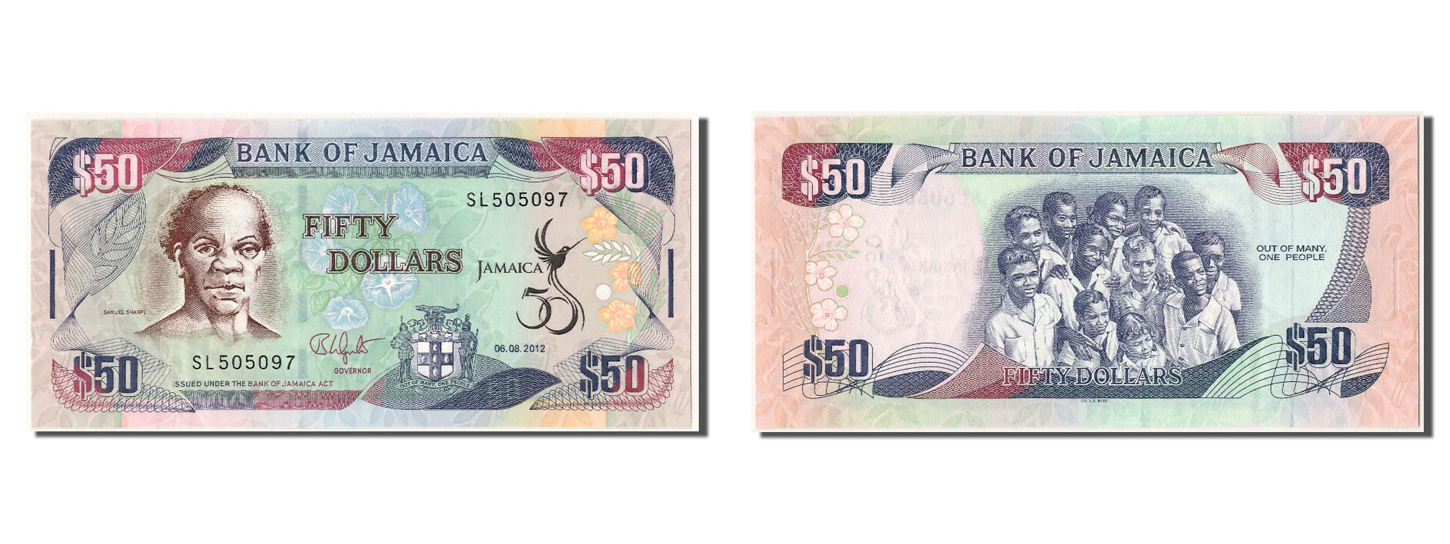 Jamaica 50 Dollars - Foreign Currency