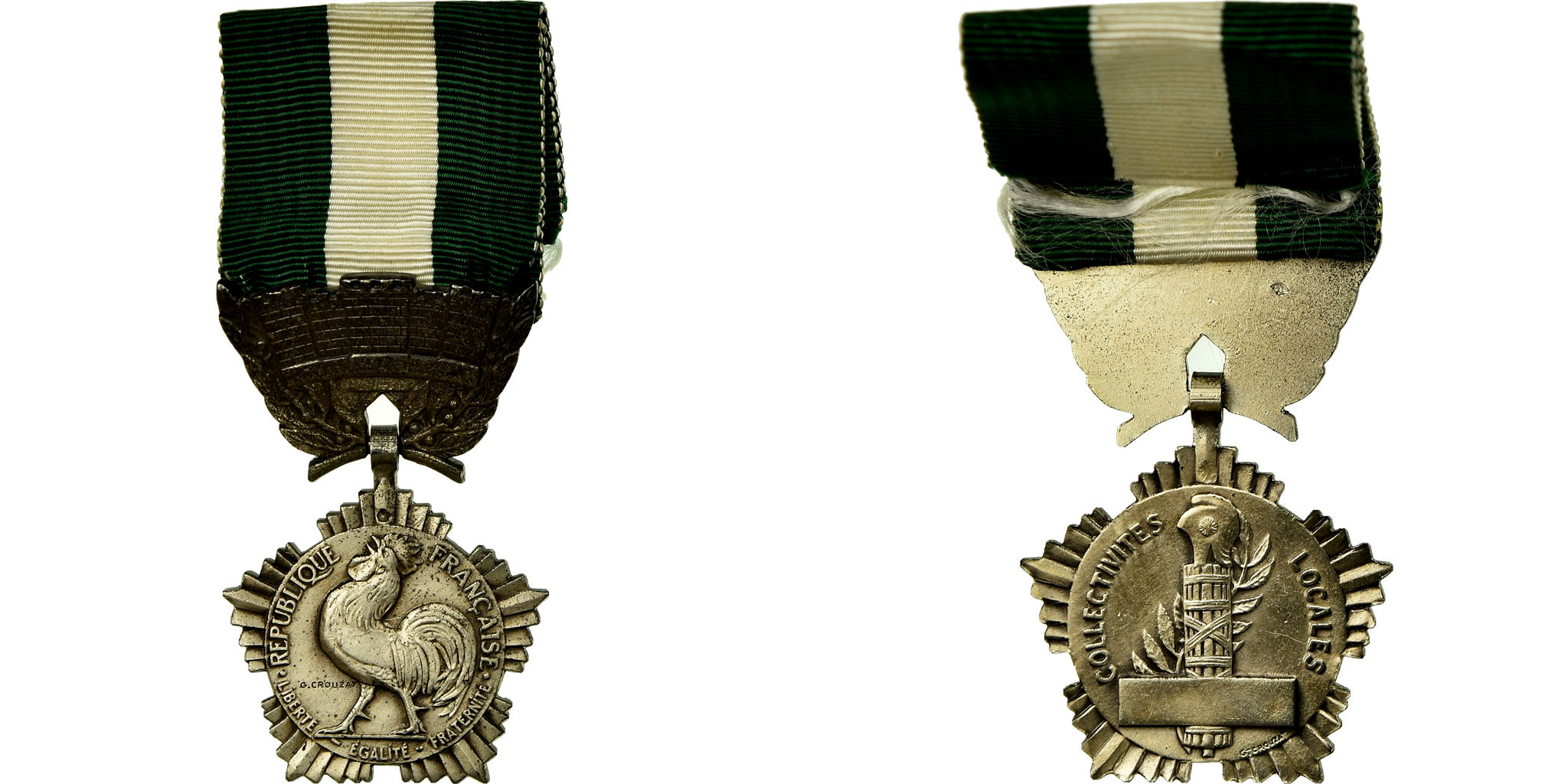 H10/03/25(REF22403) Médaille civile DES COLLECTIVITES LOCALES french medal