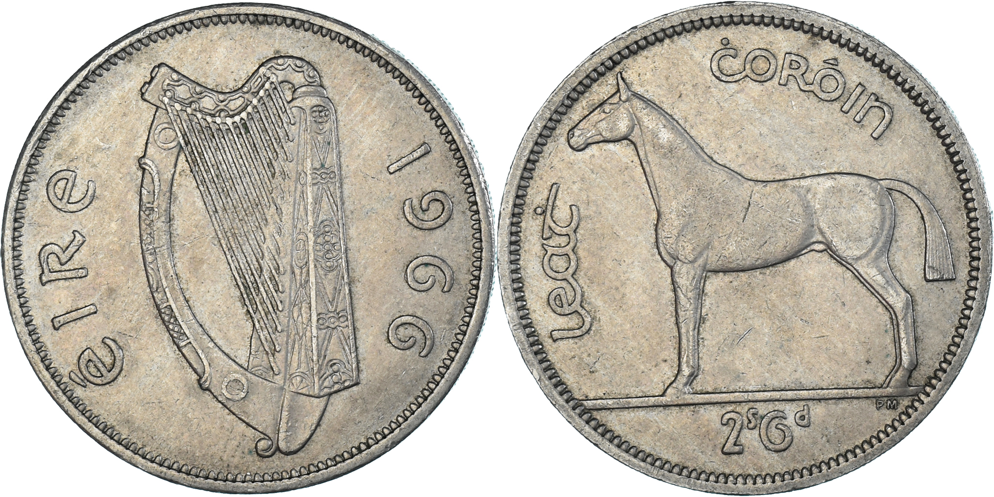 Coin Ireland Florin 1966 European Coins