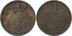 World Coins - Danzig, Pfennig, 1930, Berlin, Bronze, , KM:140