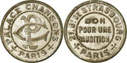 World Coins - France, Token, Paris, Palace Chansons, Bon pour une Audition, , Nickel