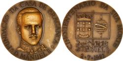 World Coins - Portugal, Medal, D. Manuel II, Fundaçao da Casa de Bragança, 1982,