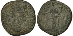 Ancient Coins - Coin, Antoninus Pius, Dupondius, 157-158, Rome, , Copper, RIC 990