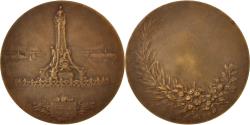 World Coins - France, Medal, French Third Republic, Politics, Society, War, 1910,